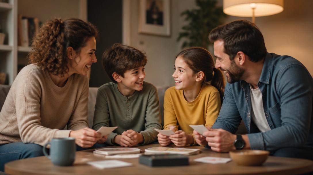 Familienquiz verbindet Kinder und Erwachsene