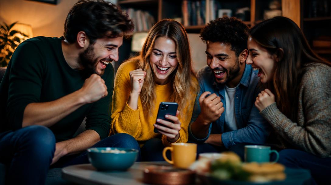 Warum Quiz-Ergebnisse Freunde anspornen