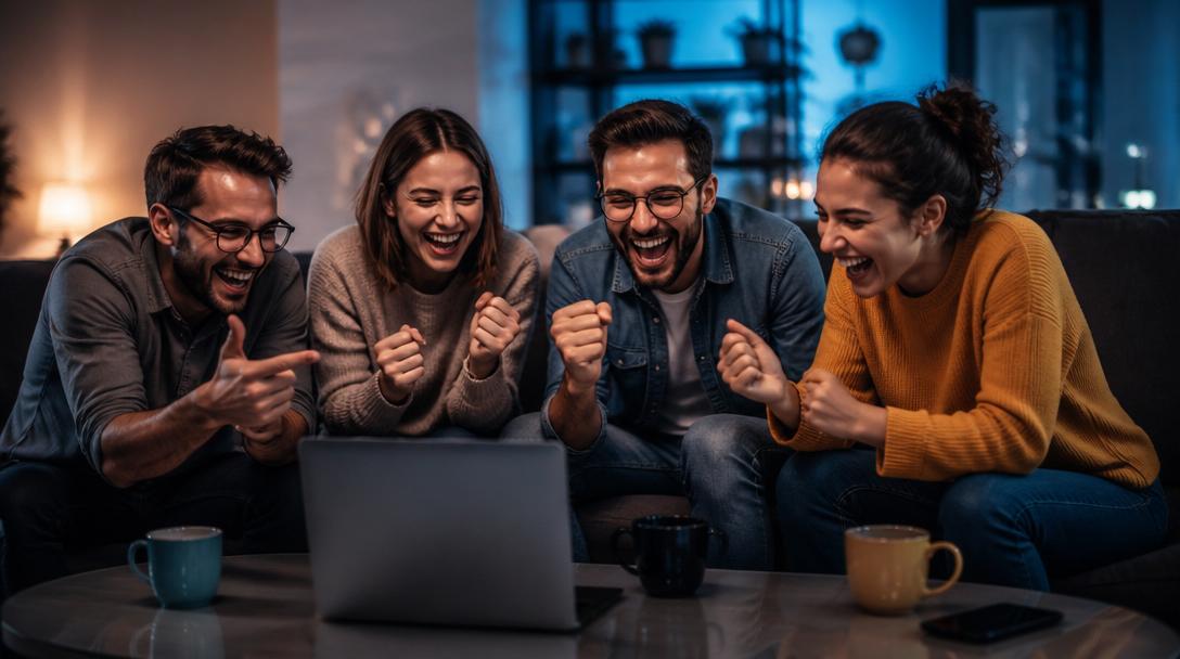 Online-Quizze machen Wohnzimmer zum Spielsaal