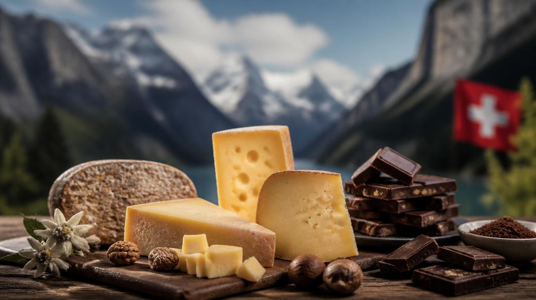 Schokolade und Käse im Schweizer Quiz