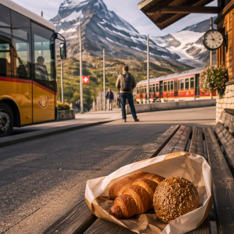 Bahn, Bus und Brötchen – ÖV in der Schweiz!