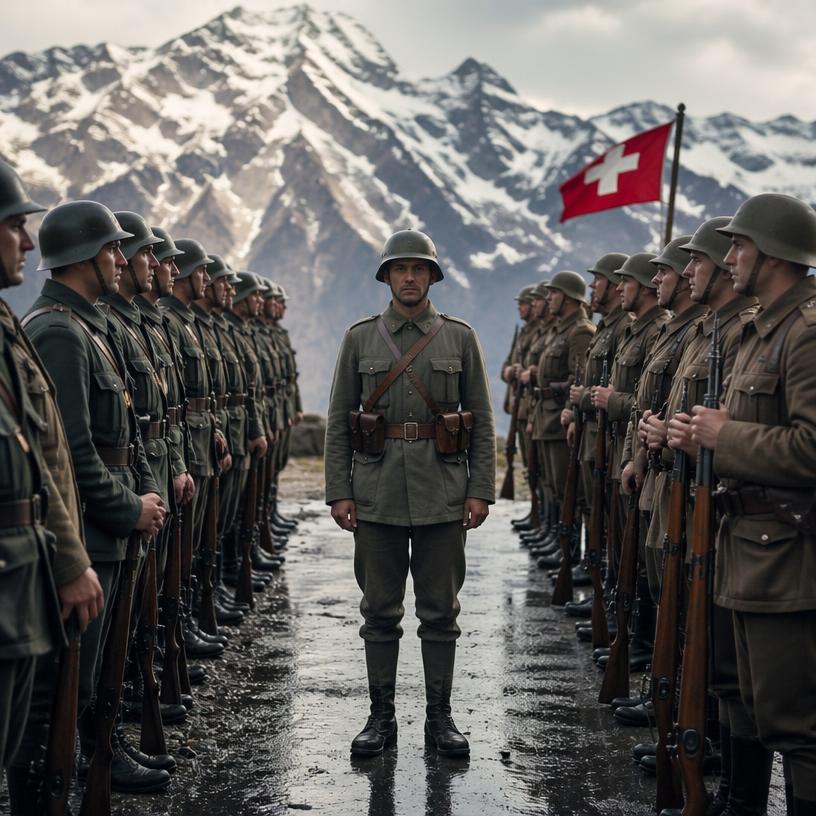 Die Schweiz zwischen den Fronten
