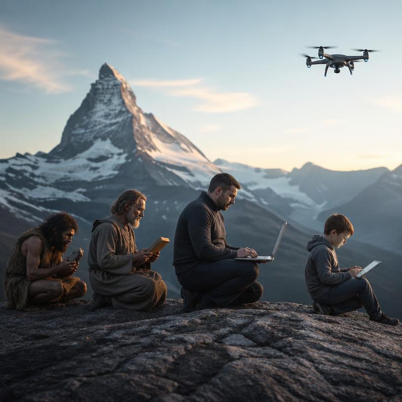 Evolutionsschritte der digitalen Welt