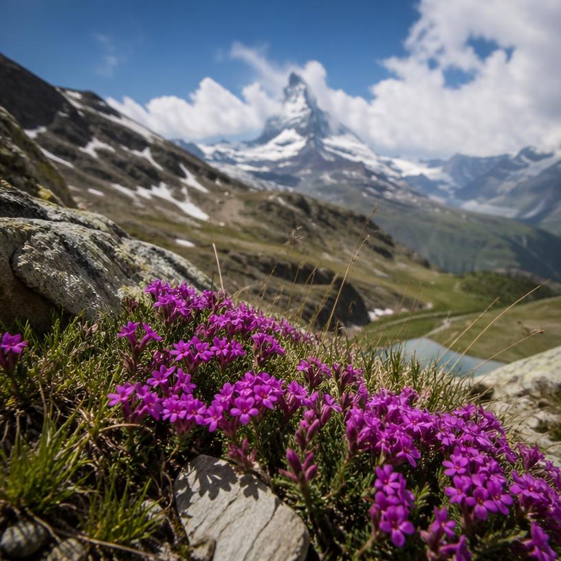 Entdecke die Geheimnisse der Alpenflora 