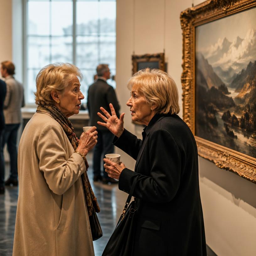 Kunst und Krawall: Museumsbesuch oder Kaffeeklatsch?