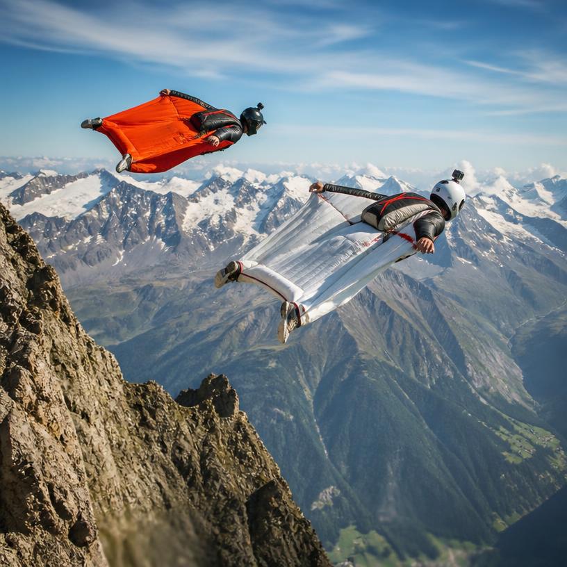 Wingsuit-Wettstreit – Flug der Giganten!