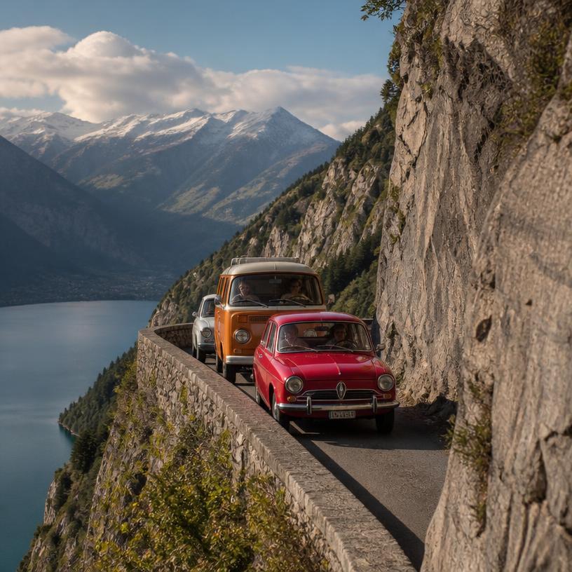 Abenteuerliche Verkehrsmechanik der Schweiz