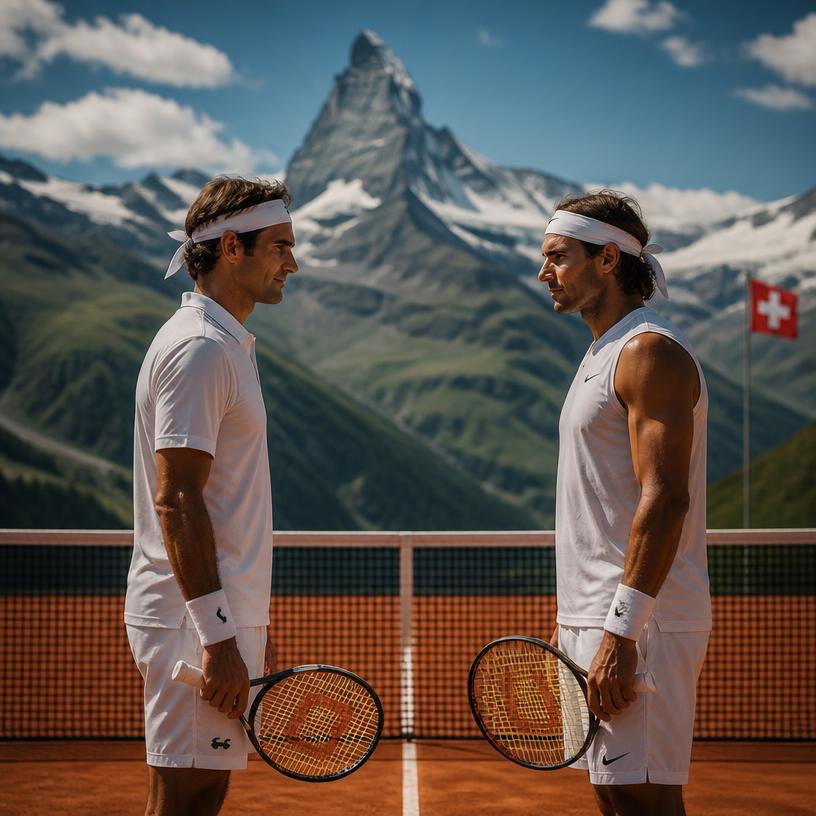 Das Duell der Tennis-Legenden