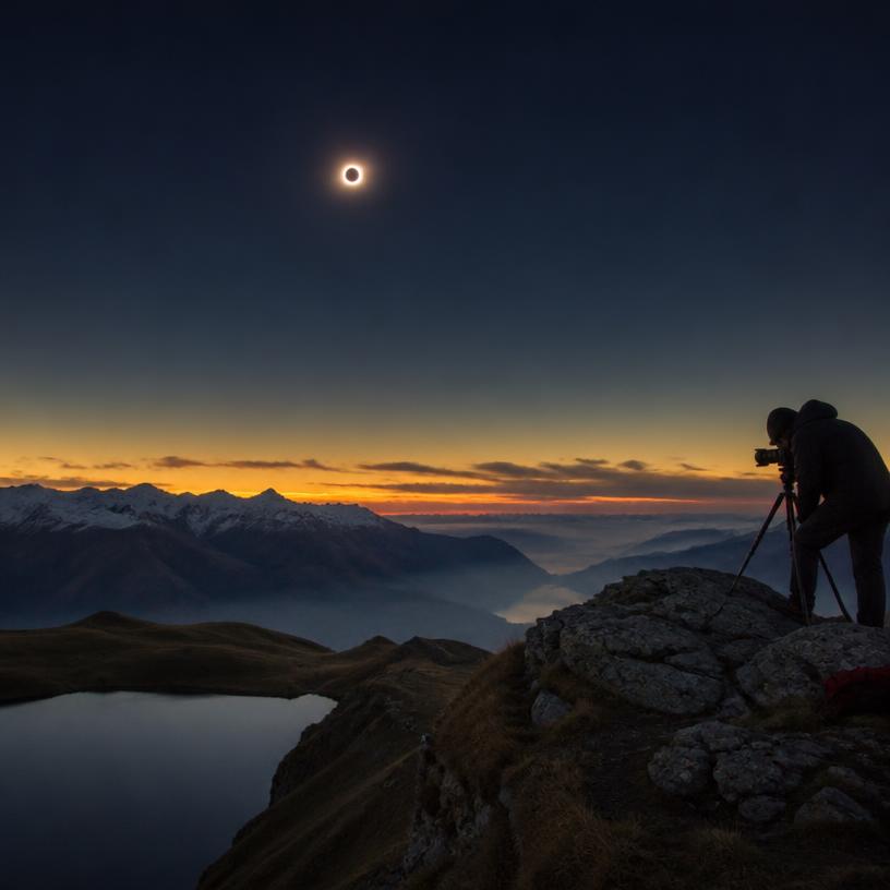 Schatten der Sterne: Das Geheimnis der Sonnenfinsternis