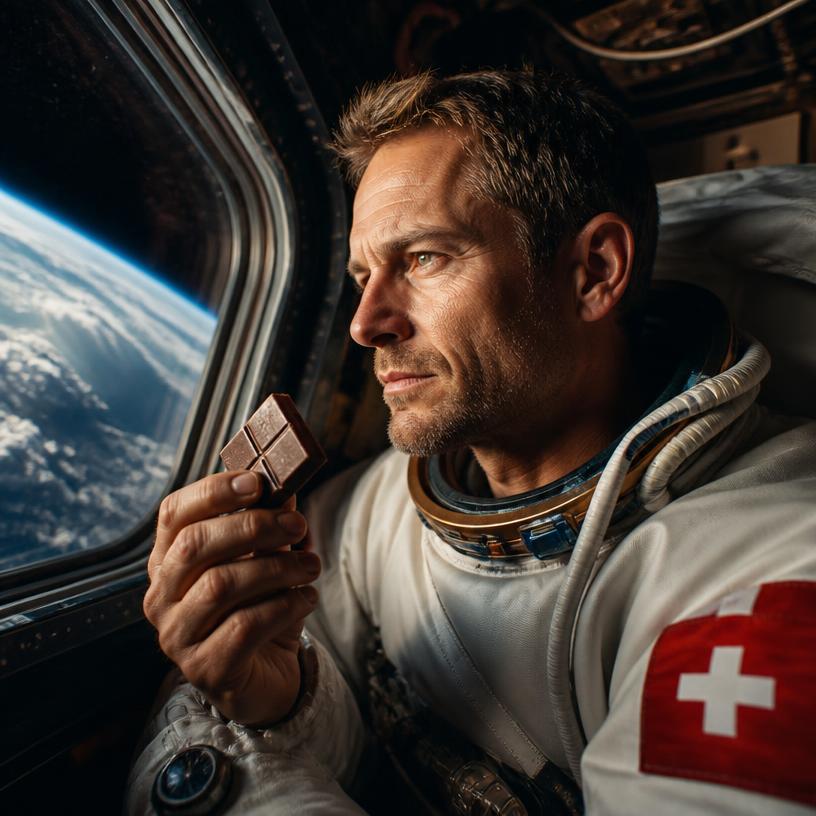 Sternenstaub und Schokolade: Die Schweizer im All!