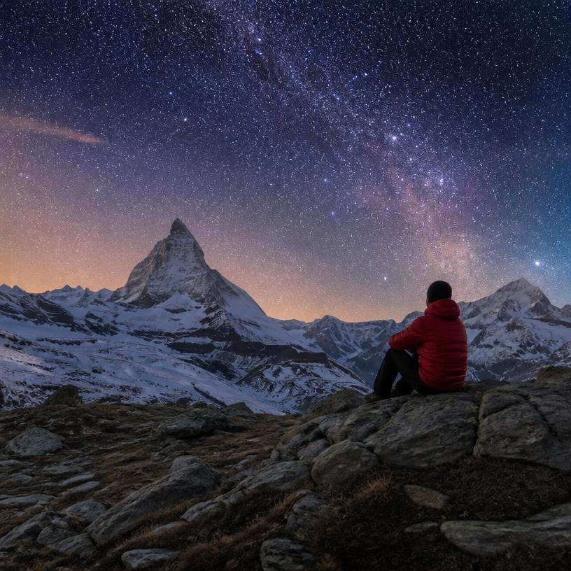 Sternenstaub und Herzenswünsche: Glaube daran, wenn die Nacht leuchtet!