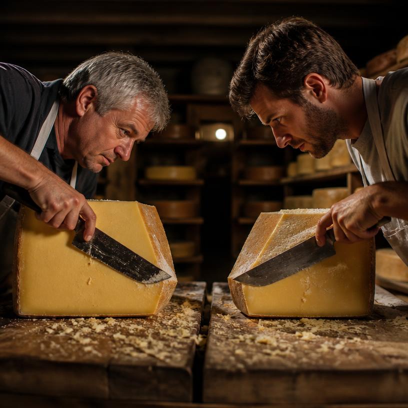 Käse-Duell: Wer schneidet am besten ab?