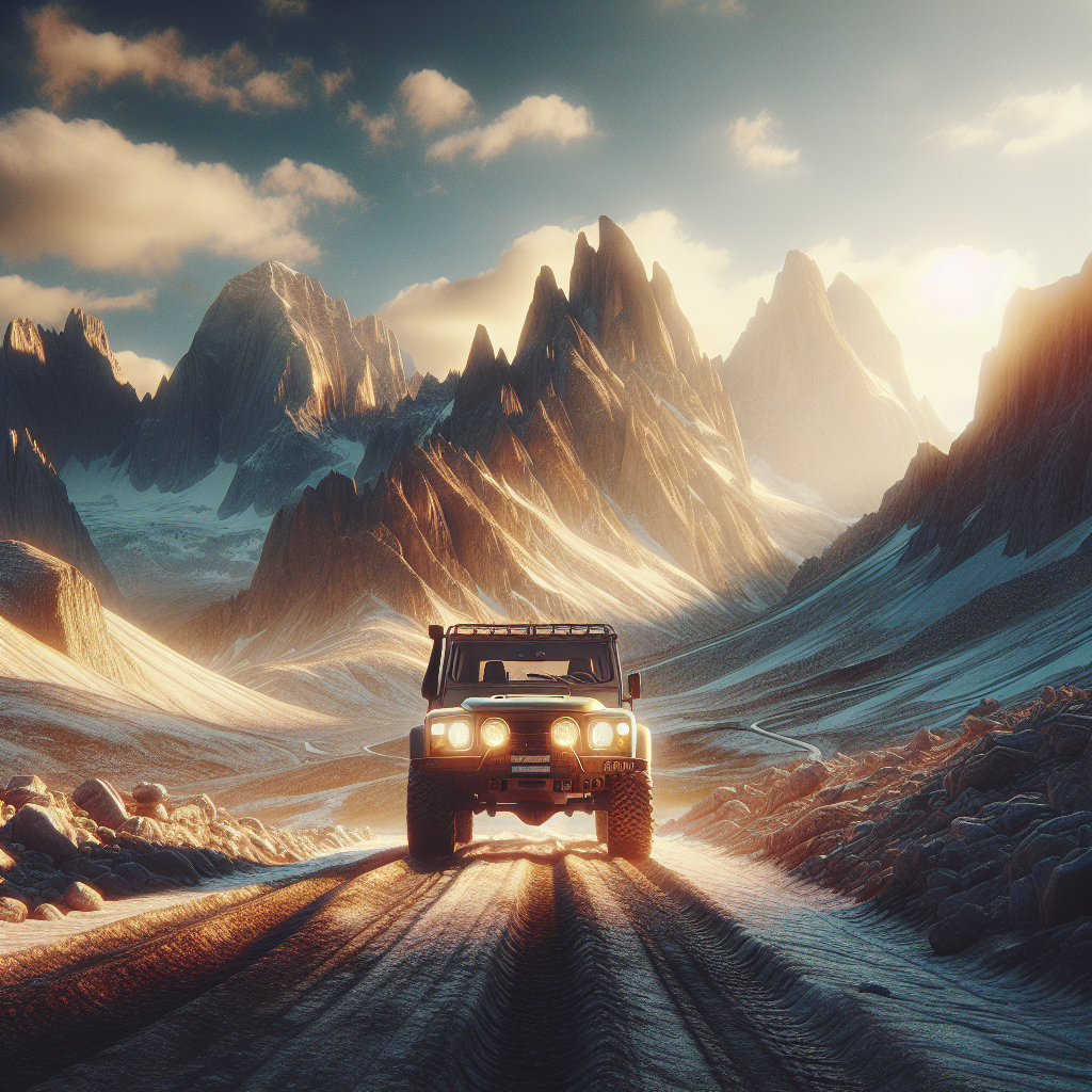 Fahr ins Unbekannte: Die 4x4 Herausforderung in den Alpen!