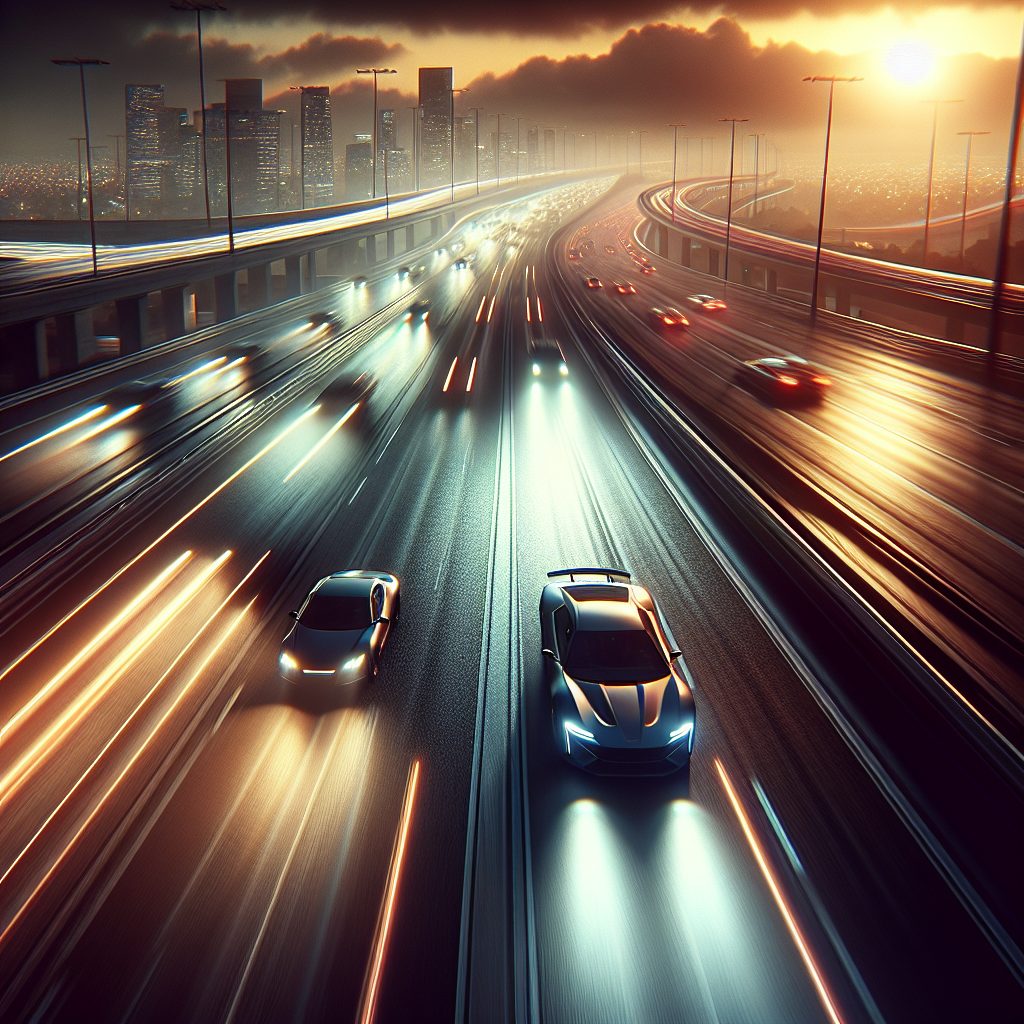 Schnelle Runden auf der Autobahn!