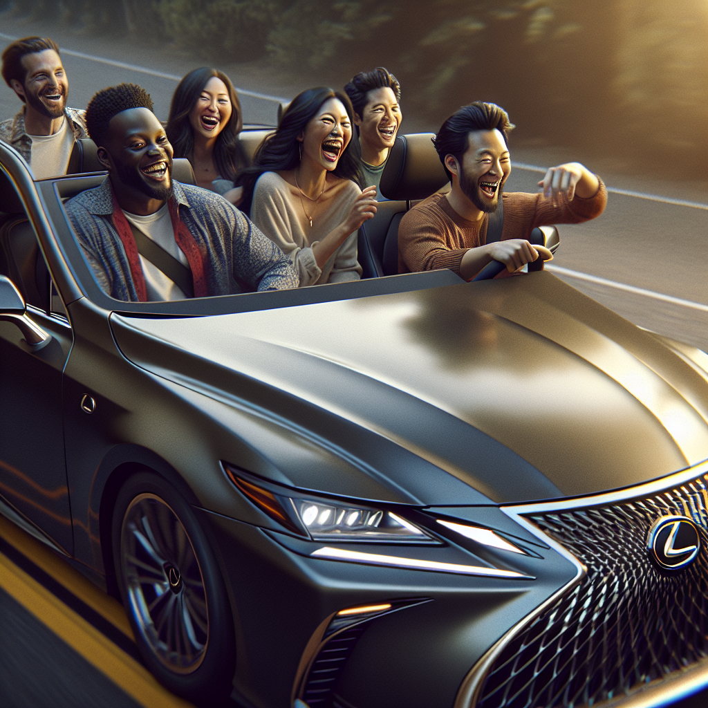 Lexus - der schicke Roadtrip mit Freunden