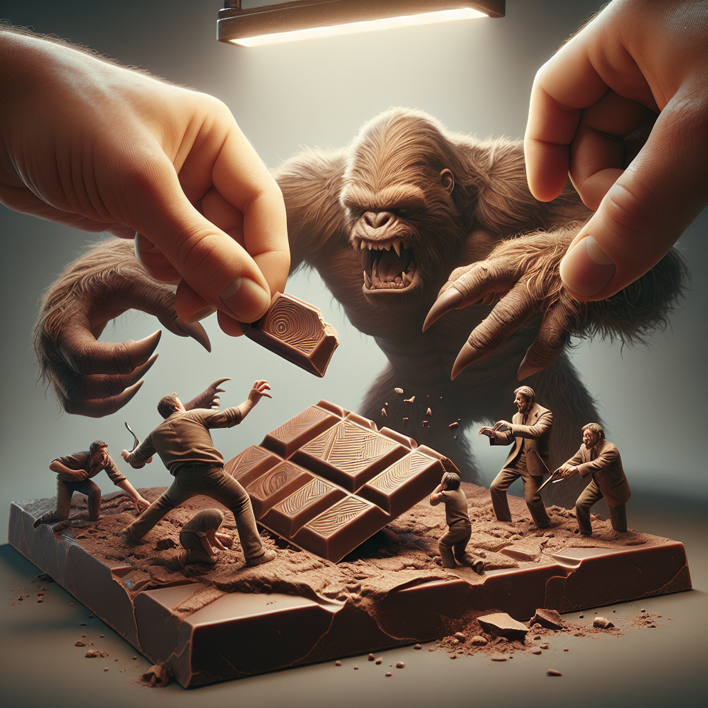 Schoko-Session: Wer kann die Schoki knacken?