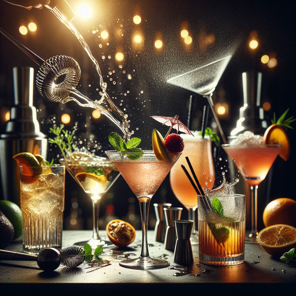 Cocktail-Köpfe und Mixologie-Magie!