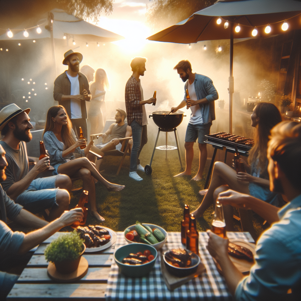 Grill-Party mit deinen Buddys