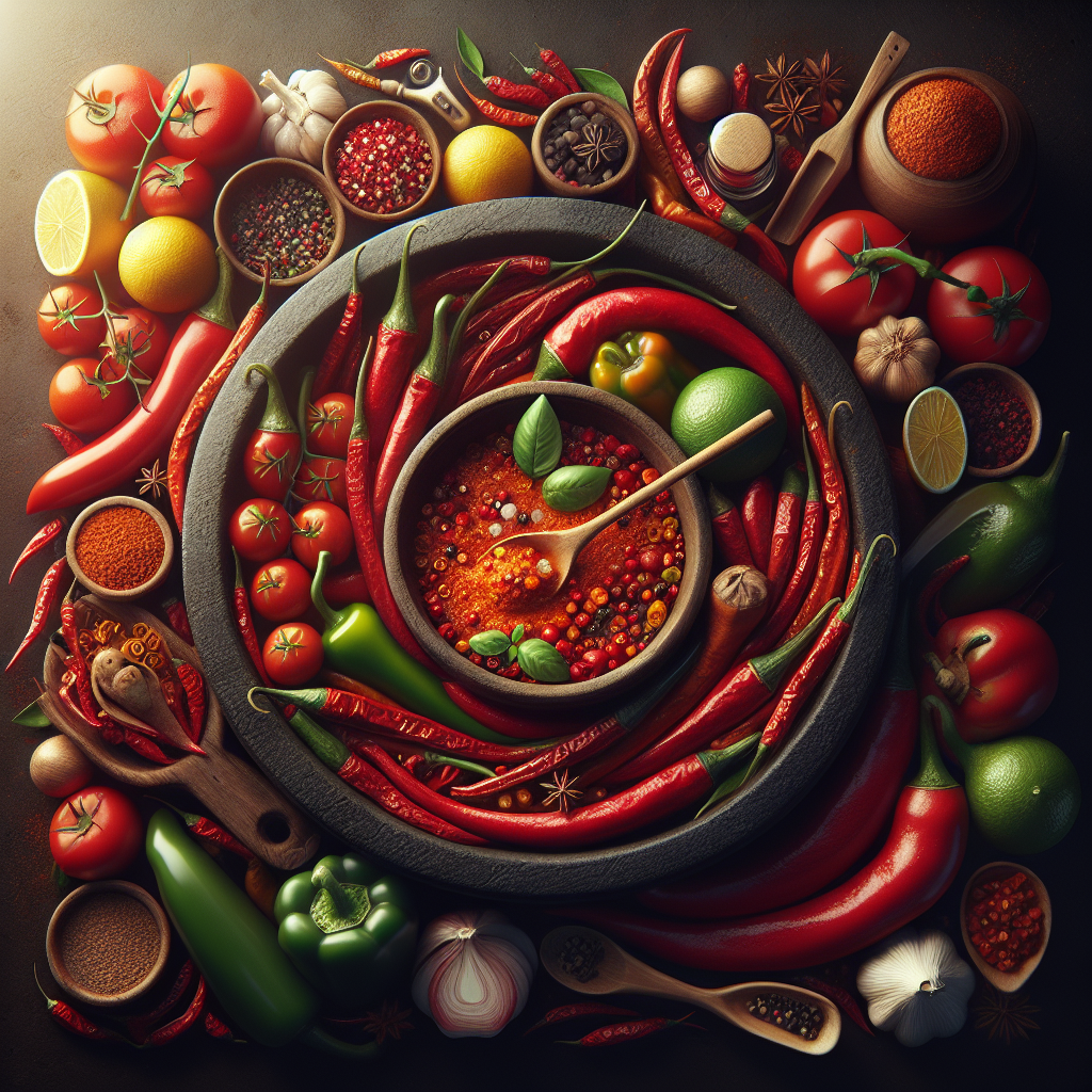 Die feurigen Nuancen: Eine akademische Herausforderung im Bereich scharfer Speisen