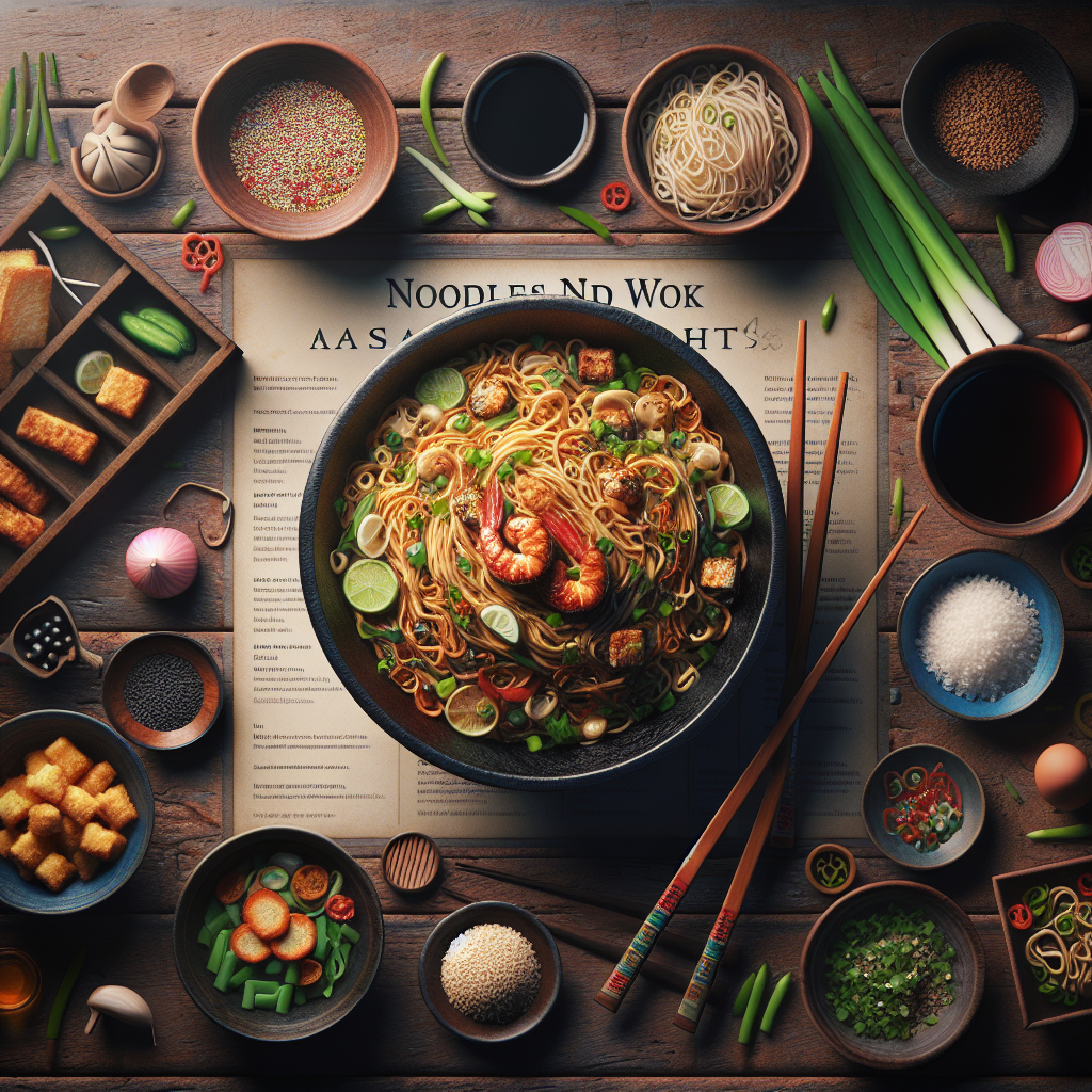 Nudeln und Wok: Asiatische Gaumenfreuden