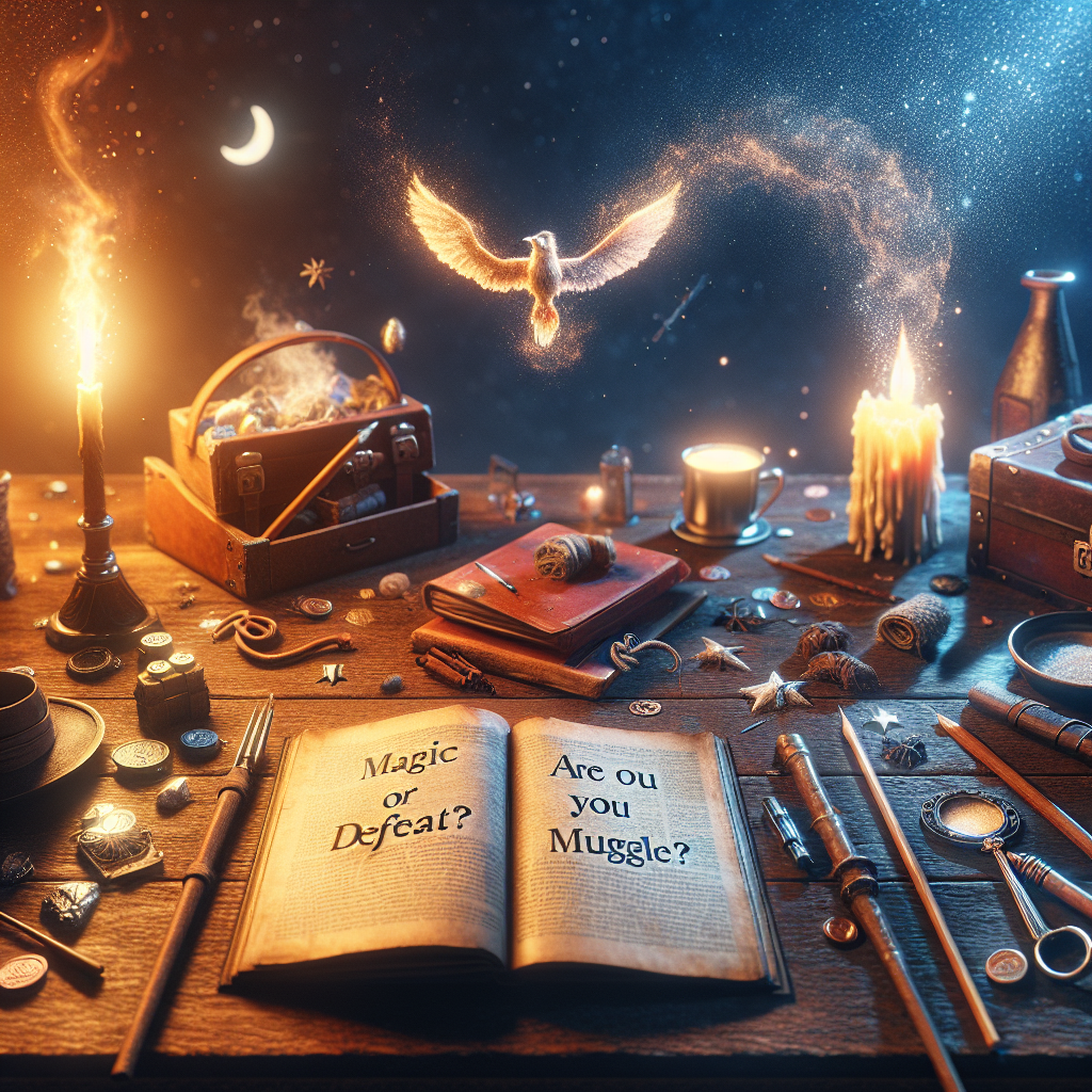Magie oder Niederlage: Bist du ein Zauberer oder ein Muggel?