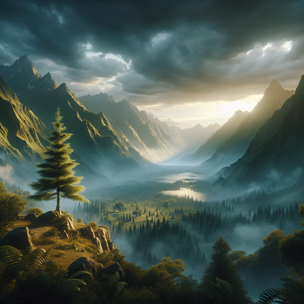 Im Grünen Dreieck von Mittelerde